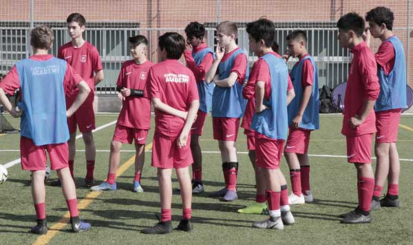 آموزش حرفه ای فوتبال در اسپانیا